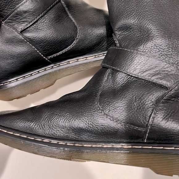 Dr. Martens Brielle Broadway ankle Boots,black, faux fur lining unisex 8L/7M - Picture 14 of 16